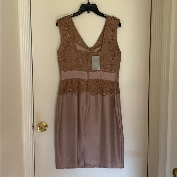 Kay Unger Mauve Sheath - NWT - Picture 2 of 6